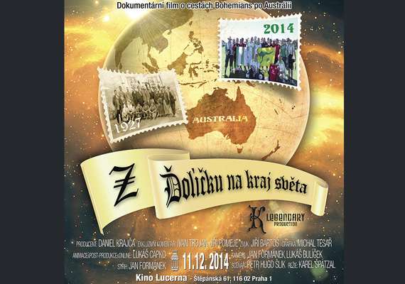 2014 - Client: K Legendary, Prague / Documentary film - Animation, postproduction, online edit, poster design - Premiere 11.12. 2014 Lucerna Prague
